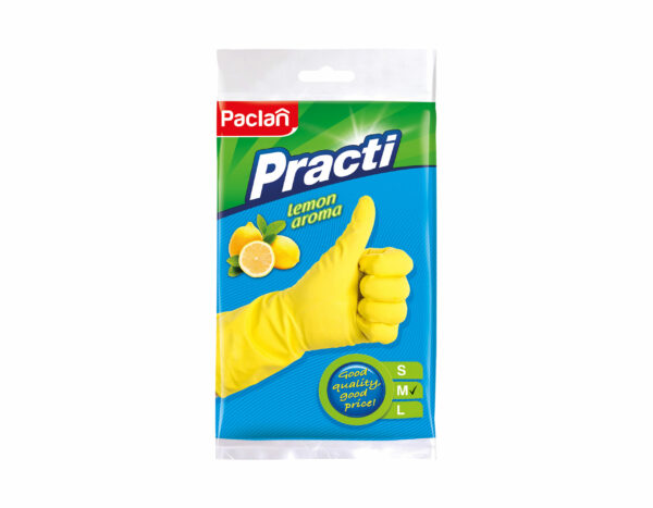 paclan-practi-rekawice-gumowe-zolte-cytrynowy-zapach-rozmiar-m