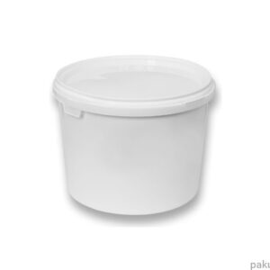 WIADRO PP 3L 03LB/2 OKRĄGŁE BIAŁE + PK