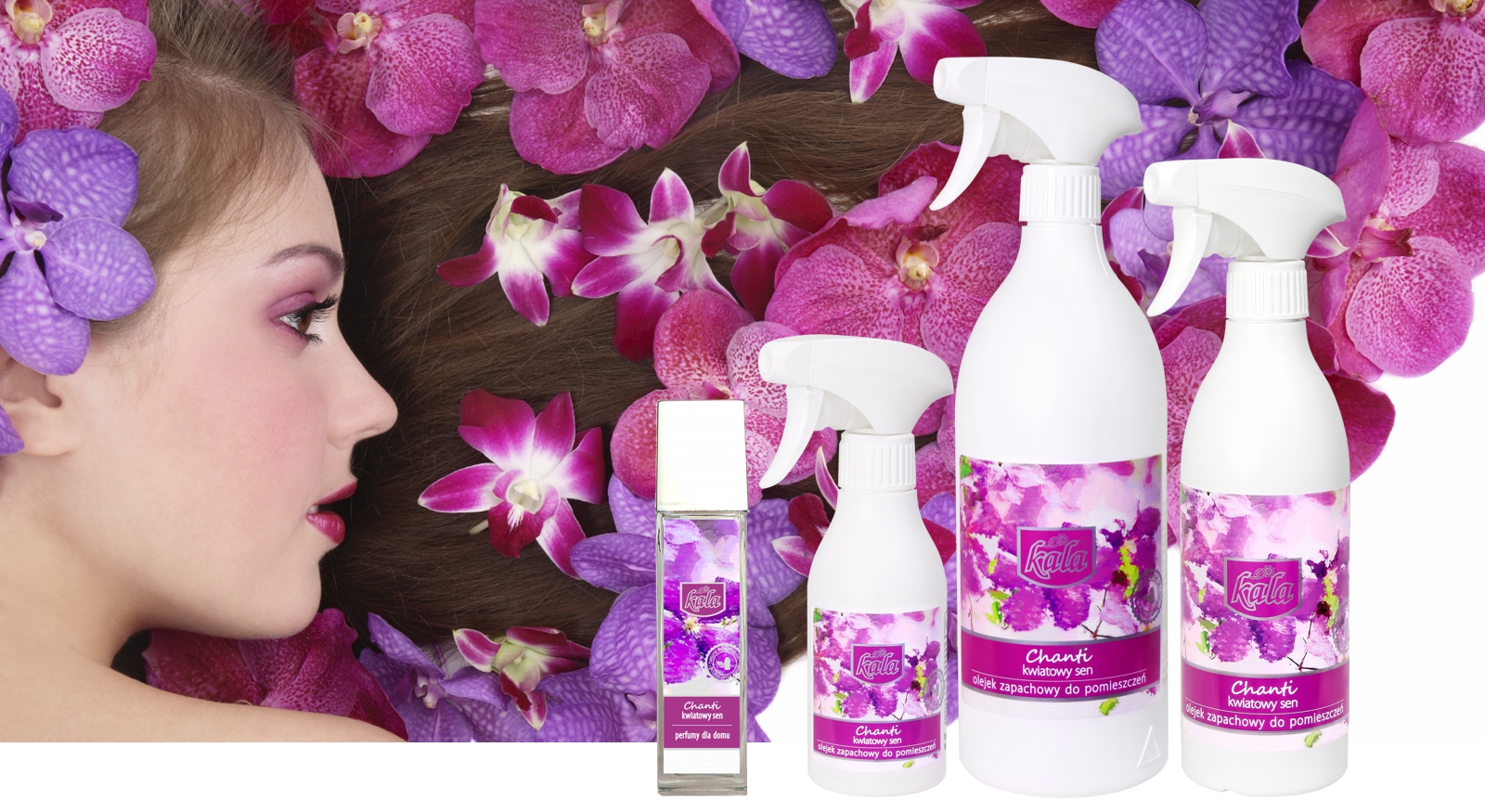 KALA CHANTI OLEJEK ZAPACH 100ML KWIATOWY SEN - obrazek 3