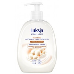 LUKSJA MYDŁO W PŁYNIE Z POMPKĄ 500ML COTTON