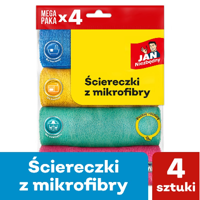 JAN NIEZBĘDNY ŚCIERECZKI Z MIKROFIBRY A4 - obrazek 2