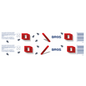 BROS LEP PŁASKI NA MUCHY A1
