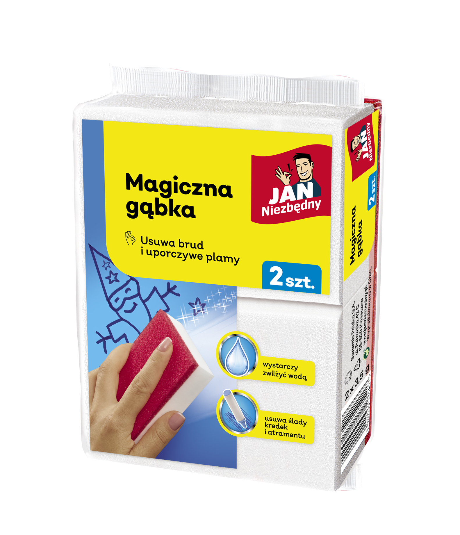JAN NIEZBĘDNY MAGICZNA GĄBKA A2