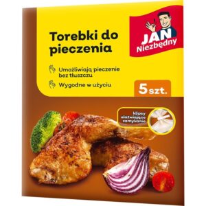 JAN NIEZBĘDNY TOREBKI DO PIECZENIA 25*38CM A5