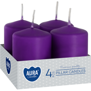 ŚWIECA WOTYWNA 40/60 FIOLETOWA A4