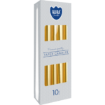 ŚWIECA STOŻEK ŚWIECE STOŻKOWE BISPOL ZŁOTA S30-213 10 SZT.