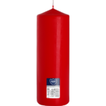 ŚWIECA WALEC 80/250 CZERWONA