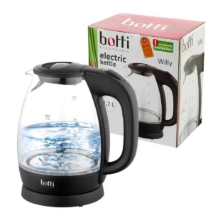 BOTTI WILLY CZAJNIK ELEKTR. SZKLANY 1,7L CZARNY