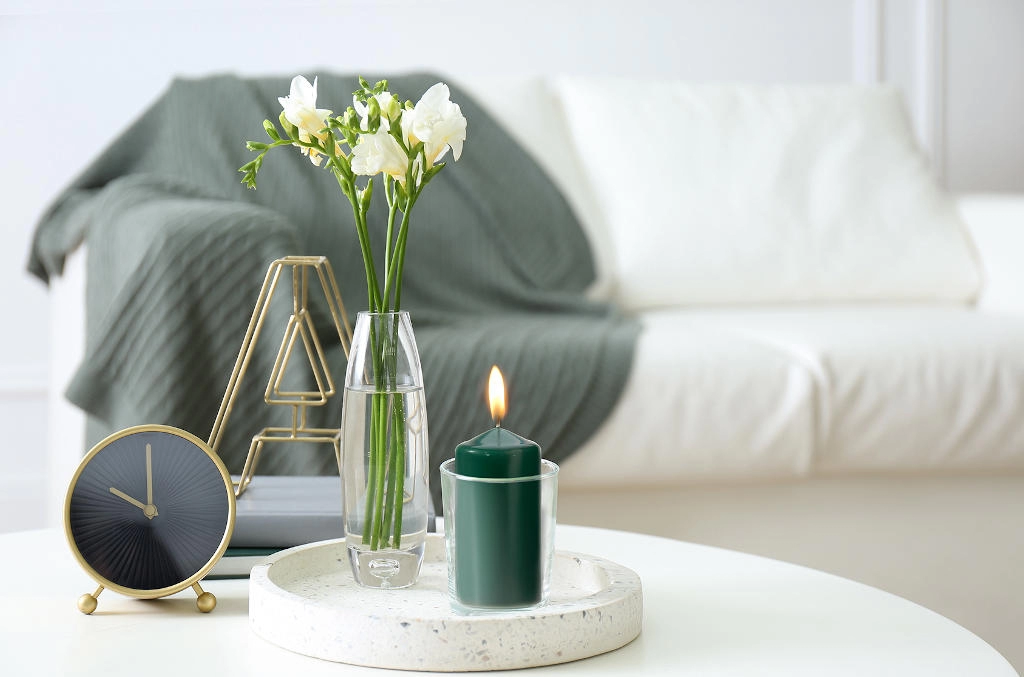 ŚWIECA WALEC SW50/4-030 CZERWONA - obrazek 3