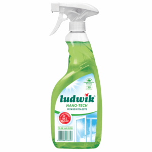 LUDWIK PŁYN DO MYCIA SZYB 600ML ZIELONE JABŁUSZKO