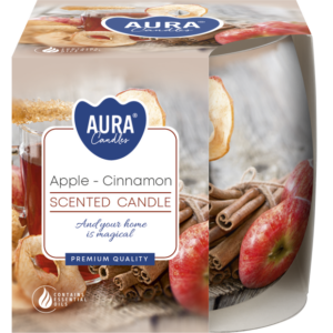 ŚWIECA ZAPACHOWA SN71S-20 JABŁKO-CYNAMON