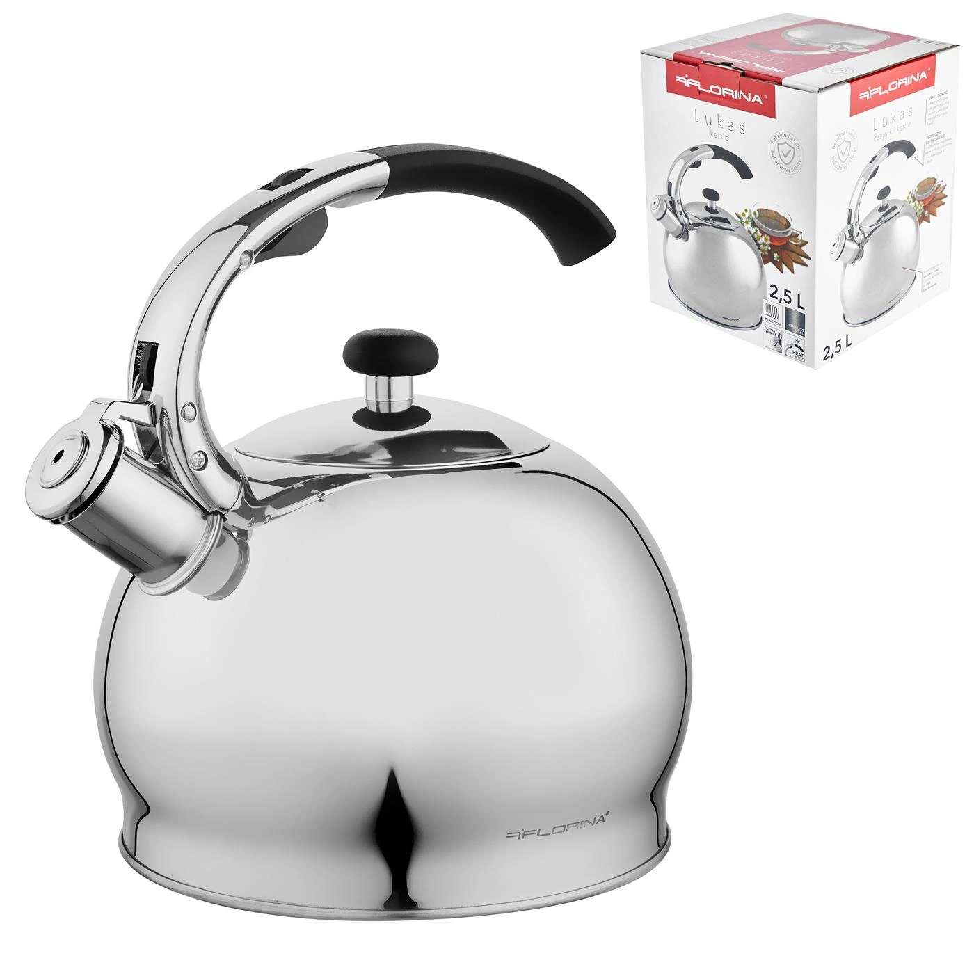 FLORINA CZAJNIK NIERDZEWNY 2,5L LUKAS
