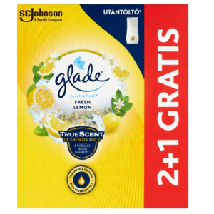 GLADE TOUCH&FRESH ZAPAS 3*10ML LEMON