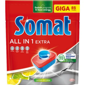 SOMAT TABLETKI DO ZMYWARKI ALL IN 1  A85 LEMON