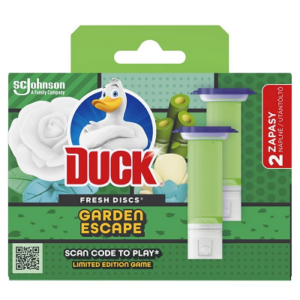 DUCK FRESH DISCS ZAPAS 2*36ML GARDEN ESCAPE