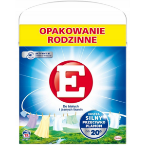 E PROSZEK DO PRANIA KARTON 4,5KG BIAŁY (75 PRAŃ)