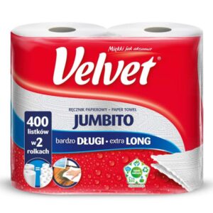 VELVET RĘCZNIK PAPIEROWY JUMBO DUO A2