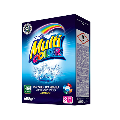CLOVIN MULTI PROSZEK DO PRANIA 600G COLOR
