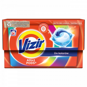 VIZIR KAPSUŁKI DO PRANIA ALLIN1 PODS A24 KOLOR
