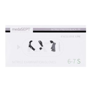 MEDASEPT RĘKAWICE CZARNE S A100