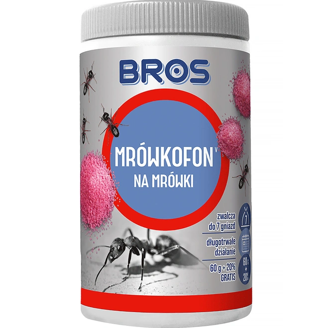 BROS MRÓWKOFON 60G + 20% GRATIS