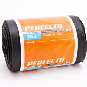WORKI NA ODPADY 35L PERFECTO LDPE A50 MEGA MOCNE
