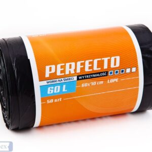 WORKI NA ODPADY 60L PERFECTO LDPE A50 MEGA MOCNE